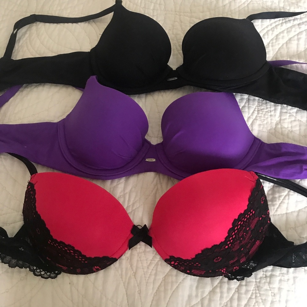 Victoria’s Secret Push Up Bra Bundle